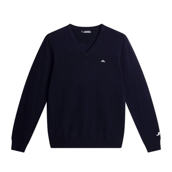  제이린드버그 스웨터 GMKW118446855 JL NAVY DOM