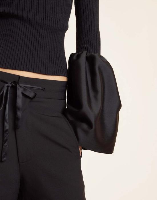  신시아 로리 블라우스 신시아 로울리 피오나 탑 블랙 - CYNTHIA ROWLEY