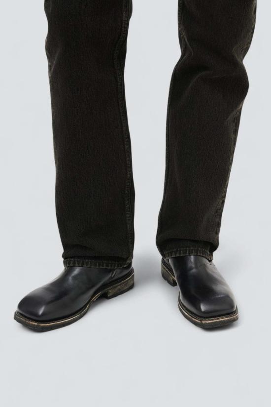  아워레가시 부츠 아워 레거시 블랙 가죽 엔진 - OUR LEGACY