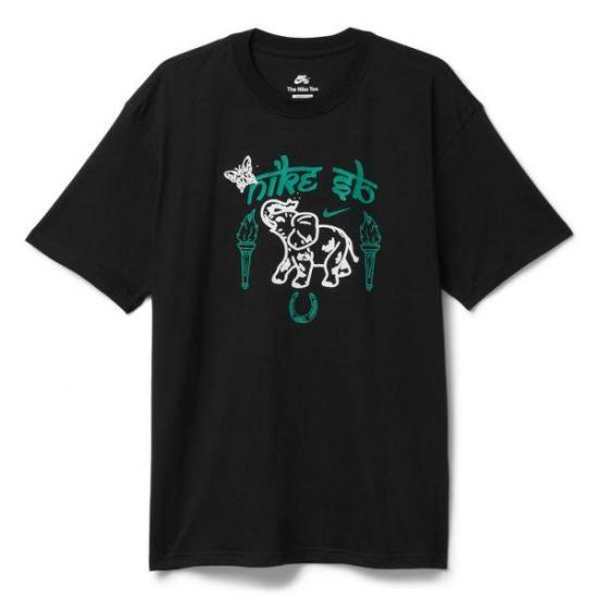  나이키 반팔 티셔츠 HJ0804 010 BLACK DOM