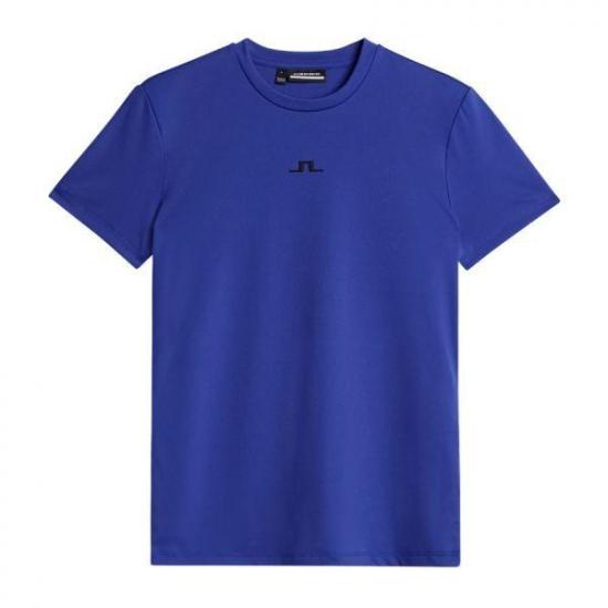  제이린드버그 반팔 티셔츠 AWJT12229 O356 CLEMATIS BLUE DOM