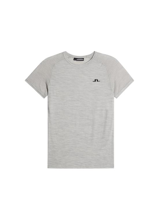  제이린드버그 반팔 티셔츠 AWJT12283 U199 LIGHT GREY MELANGE DOM