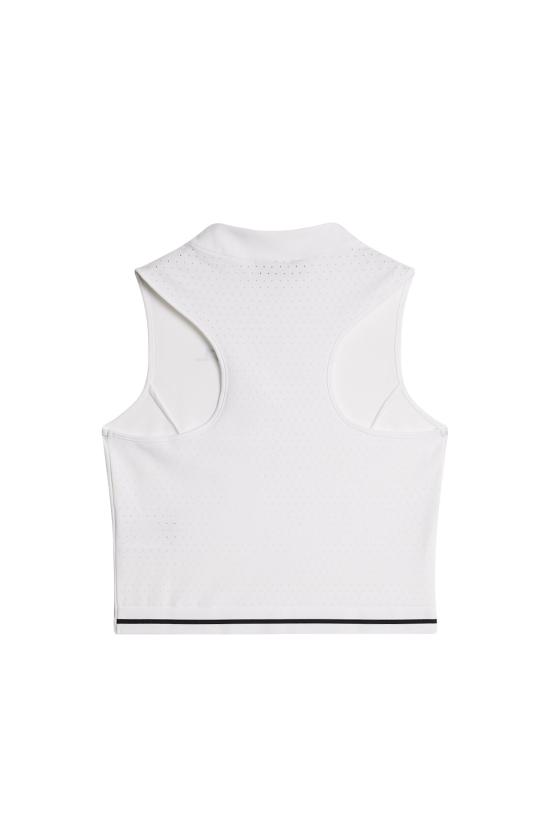  제이린드버그 민소매 티셔츠 AWJT126580000 WHITE DOM - J LINDEBERG