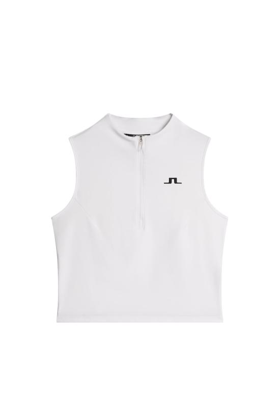  제이린드버그 민소매 티셔츠 AWJT126580000 WHITE DOM