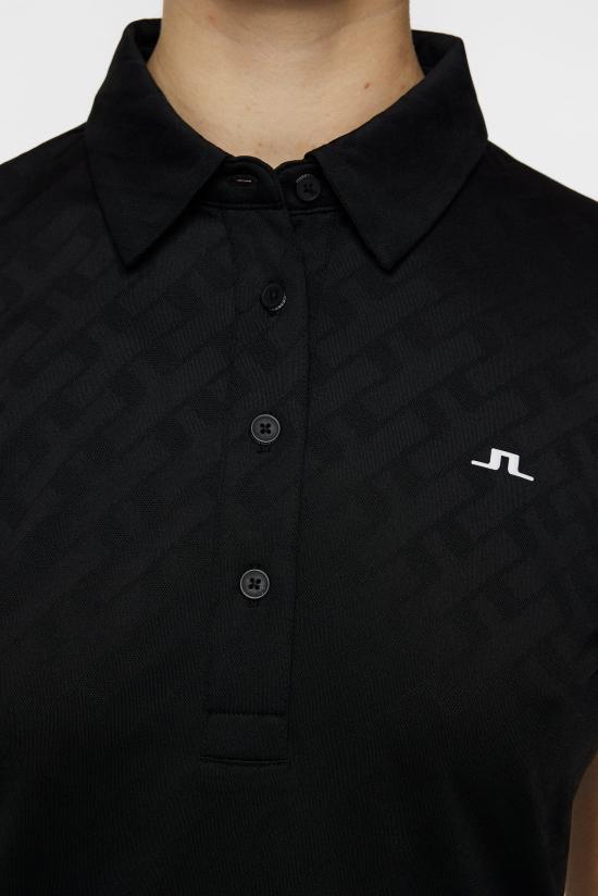  제이린드버그 폴로 티셔츠 GWJT118179999 BLACK DOM - J LINDEBERG