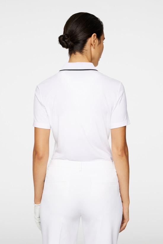  제이린드버그 폴로 티셔츠 GWJT107260000 WHITE DOM - J LINDEBERG