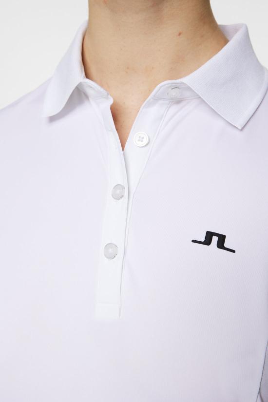  제이린드버그 폴로 티셔츠 GWJT124740000 WHITE DOM - J LINDEBERG