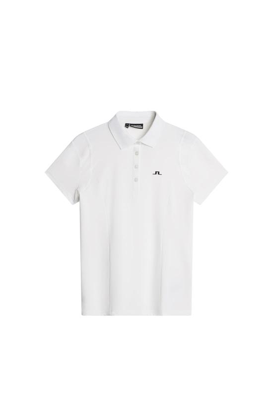  제이린드버그 폴로 티셔츠 GWJT124740000 WHITE DOM