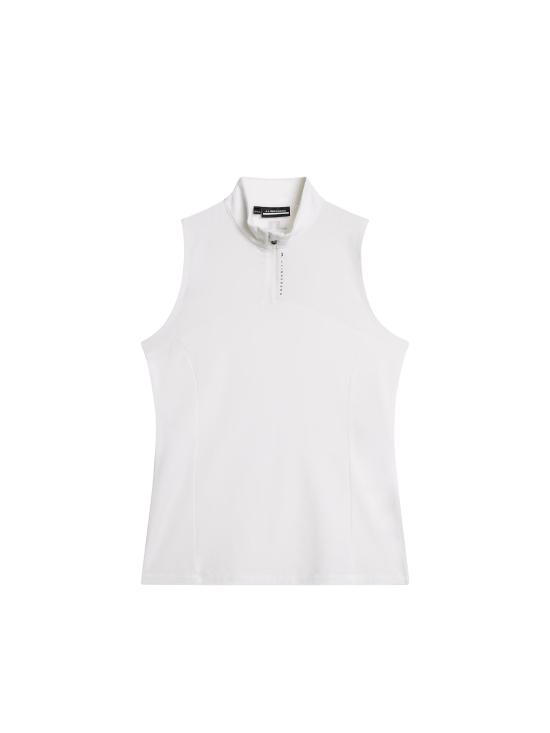  제이린드버그 민소매 티셔츠 GWJT126410000 WHITE DOM