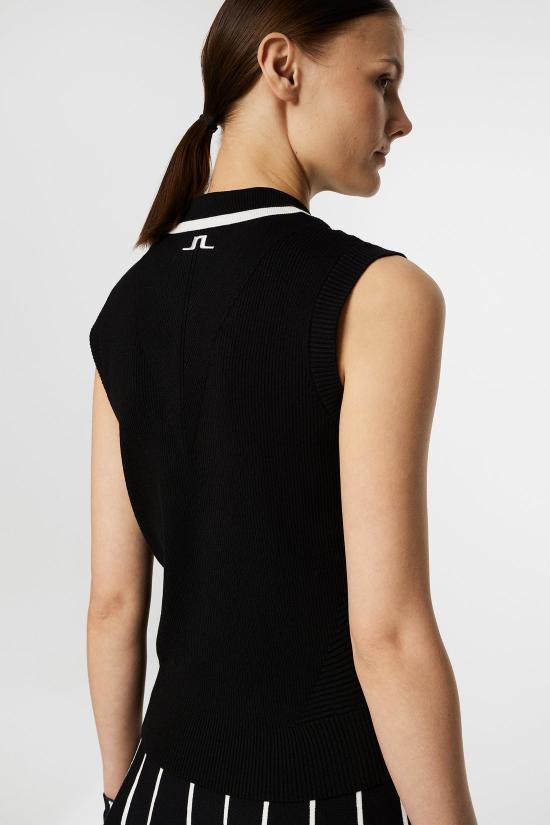 25SS 제이린드버그 폴로 티셔츠 GWKW120139999 BLACK DOM - J LINDEBERG