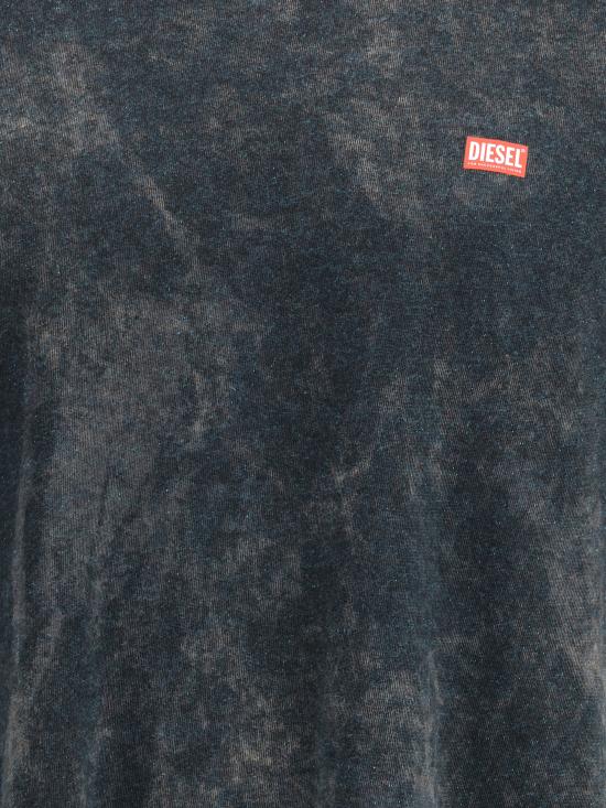 25FW 디젤 반팔 티셔츠 A186430AGBY 9XXA BLACK - DIESEL