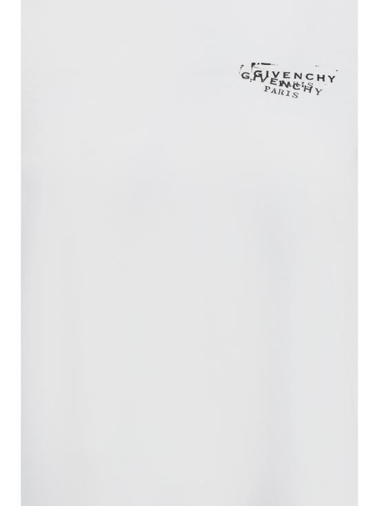26SS 지방시 반팔 티셔츠 BW70FJP7A7 100 WHITE - GIVENCHY