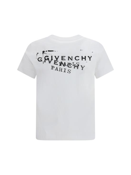 26SS 지방시 반팔 티셔츠 BW70FJP7A7 100 WHITE - GIVENCHY