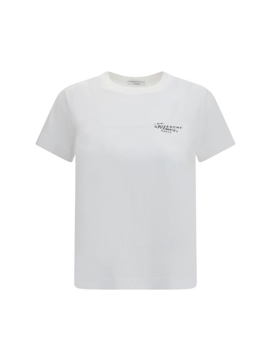 26SS 지방시 반팔 티셔츠 BW70FJP7A7 100 WHITE