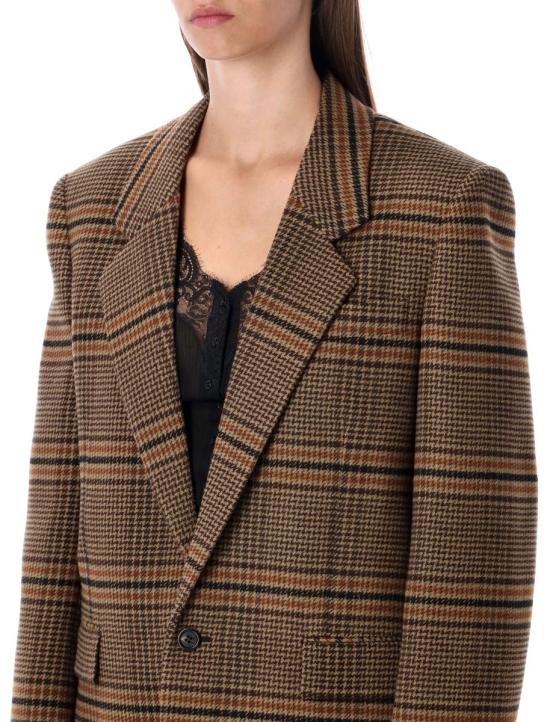 25FW 생로랑 자켓 25A842593Y9I70 2849 MARRON BEIGE ROUX - SAINT LAURENT