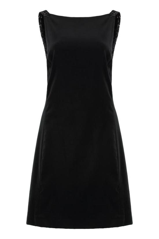 25FW 랄프 로렌 숏 원피스 253979941 001 Black