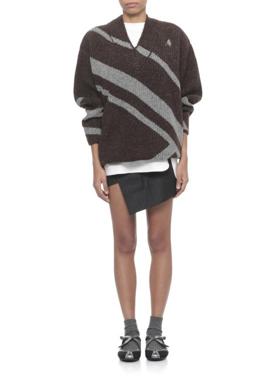 25FW 디 아티코 스웨터 251WCK00121KWW002AA064 BROWN - THE ATTICO