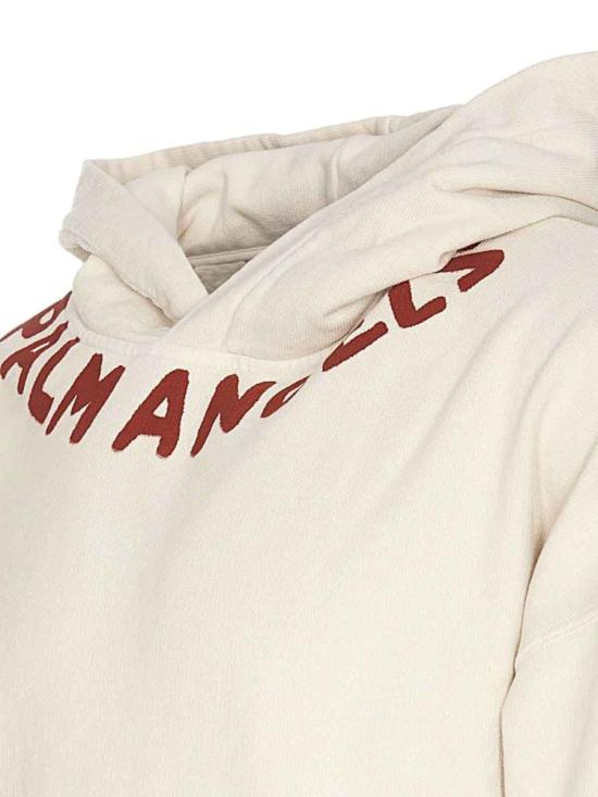 25SS 팜앤젤스 후드 티셔츠 PMBB058S24FLE0020325 Bianco White - PALM ANGELS