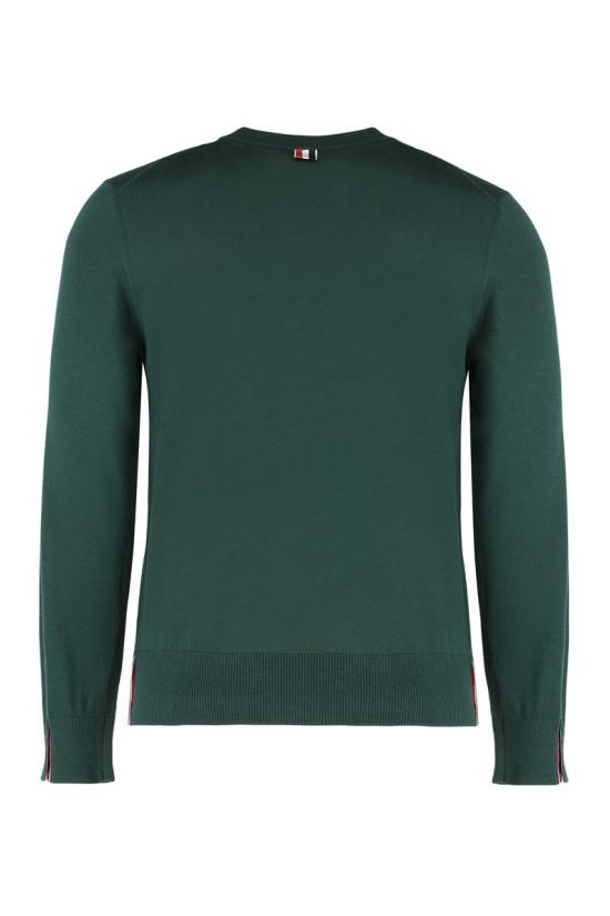 25FW 톰브라운 스웨터 MKA474AY1014 310 GREEN - THOM BROWNE
