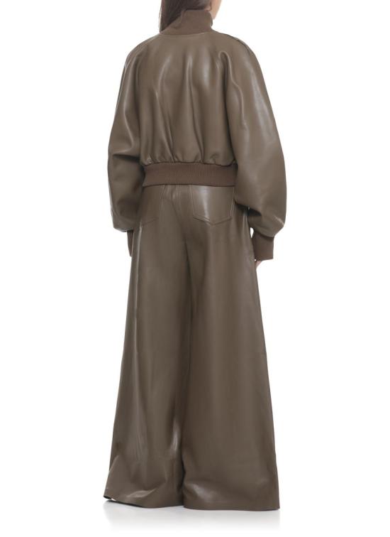 25FW 노마카말리 봄버 자켓 ST3254LVR31867 BROWN - NORMA KAMALI