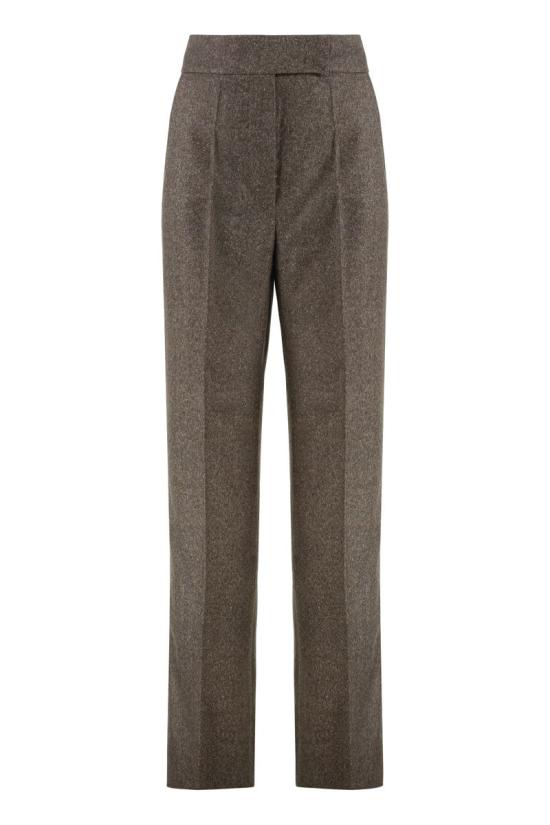 25FW 막스마라 스트레이트 팬츠 BILLY12342521136323600 001 BROWN