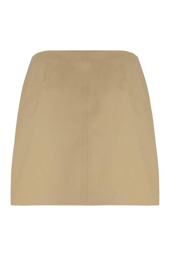 25FW 버버리 레더 체크 테라스 스니커즈 8110354169298 B8626 Beige - BURBERRY