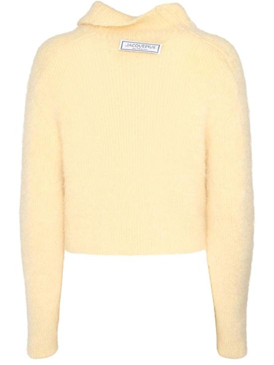 25SS 자크뮈스 긴팔 티셔츠 243KN545 2317 Giallo Yellow - JACQUEMUS