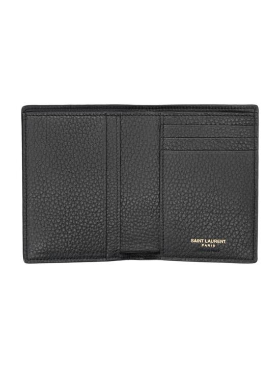 25FW 생로랑 남성지갑 25A847958AAET9 1000 Black - SAINT LAURENT