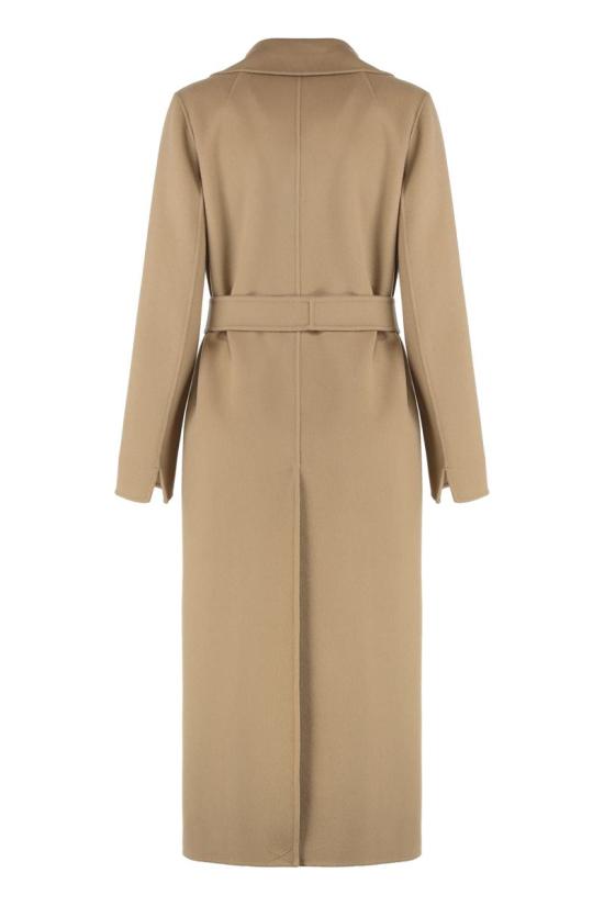  에스막스마라 폴도 울 드랩 랩 코트  POLDO2529016043600 045 Brown - 'S MAX MARA