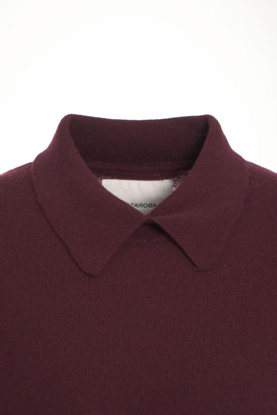 25FW JEIO 폴로 티셔츠 JO4503 5520 BOURGOGNE ROSSO - OTHER BRANDS