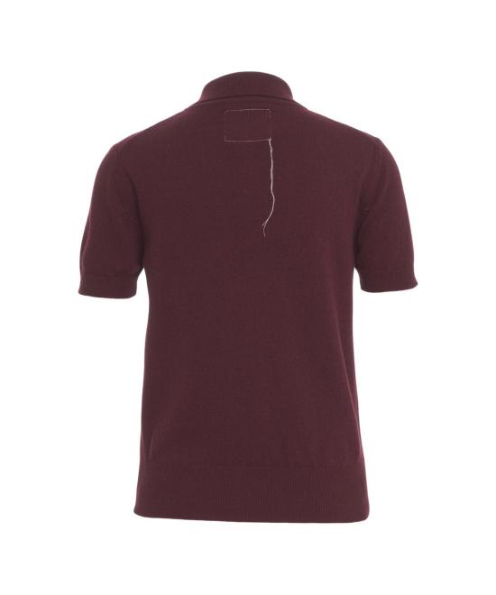 25FW JEIO 폴로 티셔츠 JO4503 5520 BOURGOGNE ROSSO - OTHER BRANDS