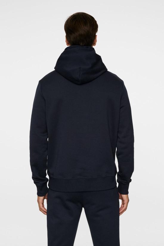  제이린드버그 후드 티셔츠 AMJS12259 6855 JL NAVY DOM - J LINDEBERG