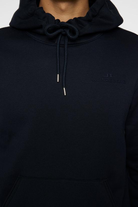  제이린드버그 후드 티셔츠 AMJS12259 6855 JL NAVY DOM - J LINDEBERG