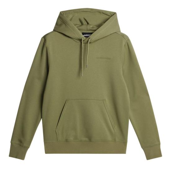 25SS 제이린드버그 후드 티셔츠 AMJS12259M311 OIL GREEN DOM