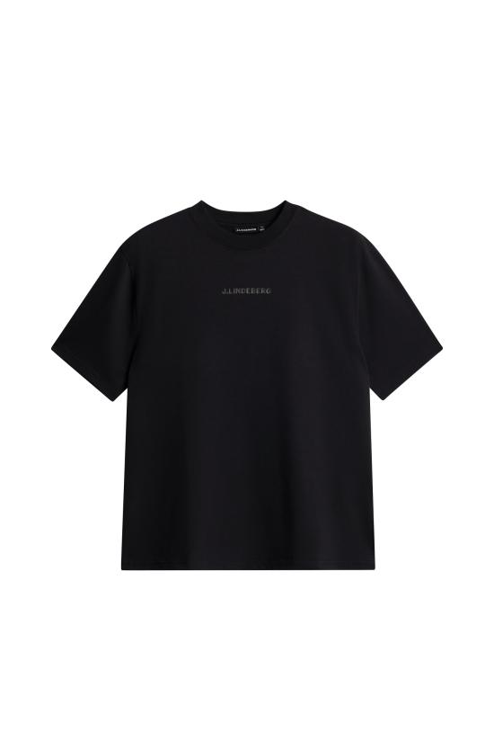 제이린드버그 반팔 티셔츠 FMJT13550 9999 BLACK DOM