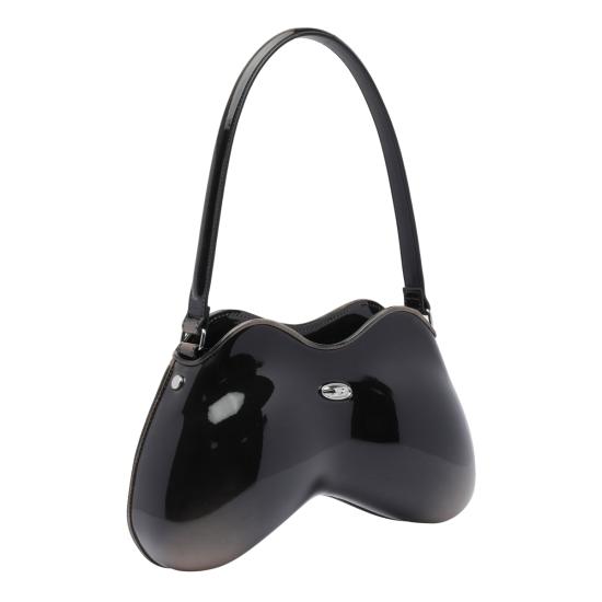 25FW 디젤 숄더백 X10327P8008H0202 BLACK BRONZE DOM - DIESEL