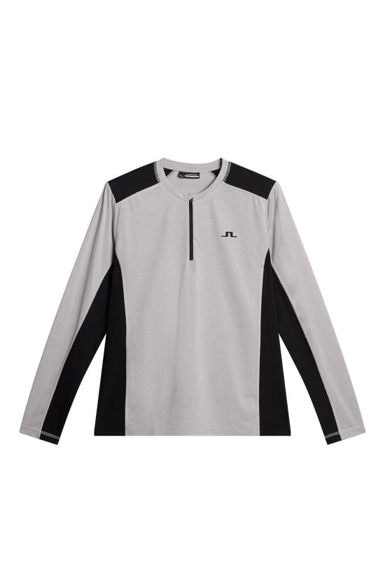  제이린드버그 후드 티셔츠 AMJT12239 U199 LIGHT GREY MELANGE DOM