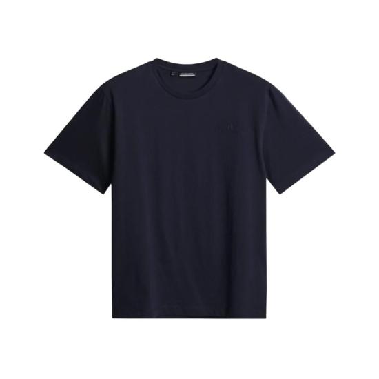 제이린드버그 반팔 티셔츠 AMJT122706855 JL NAVY DOM