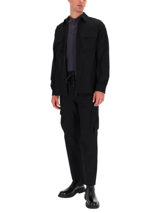 25FW 베르사체 긴팔 셔츠 79GALD21 CQ10D899 Black - VERSACE