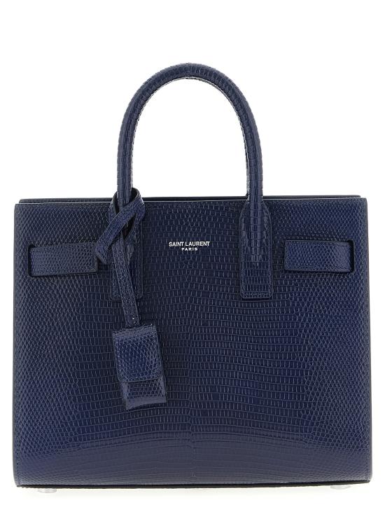 25FW 생로랑 삭 드 주르 나노 레더 398711EABCT4135 Blue