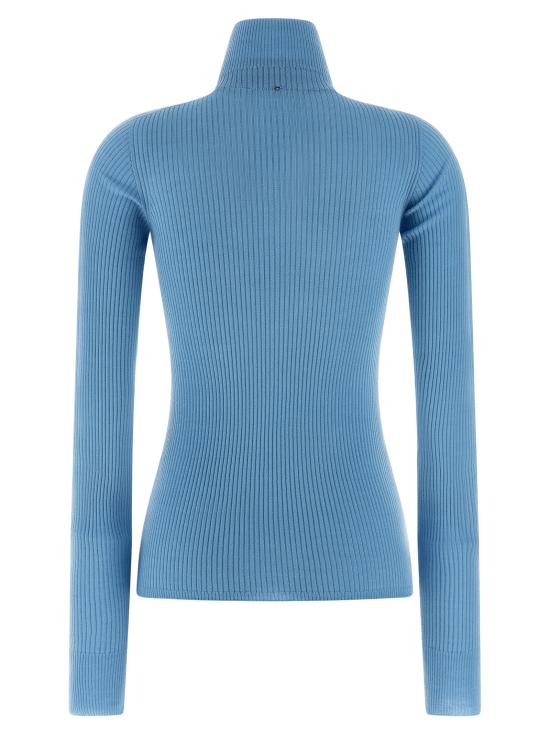 25FW 스포트막스 터틀넥 2522366012600005 Light Blue - SPORTMAX