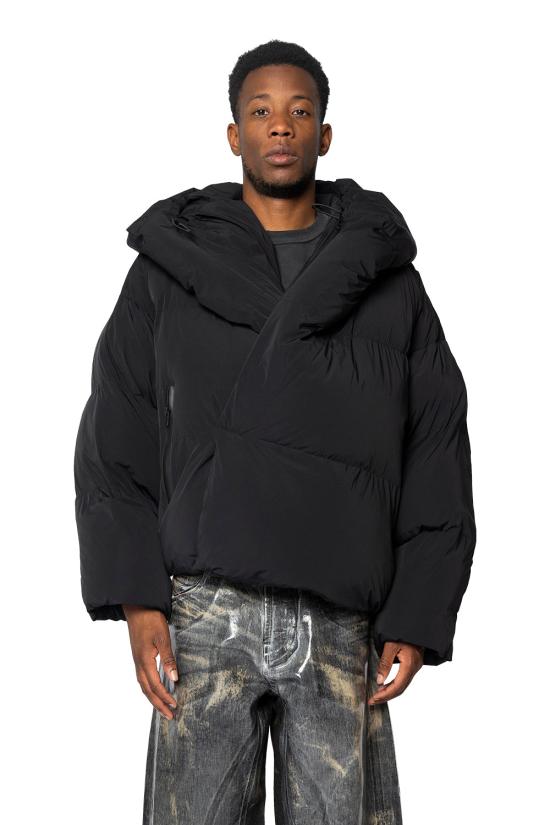 25FW 디젤 자켓 A210700QMBB9XX BLACK DOM