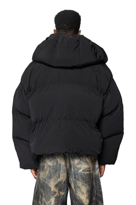 25FW 디젤 자켓 A210700QMBB9XX BLACK DOM - DIESEL