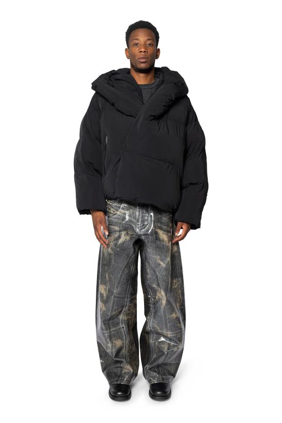 25FW 디젤 자켓 A210700QMBB9XX BLACK DOM - DIESEL