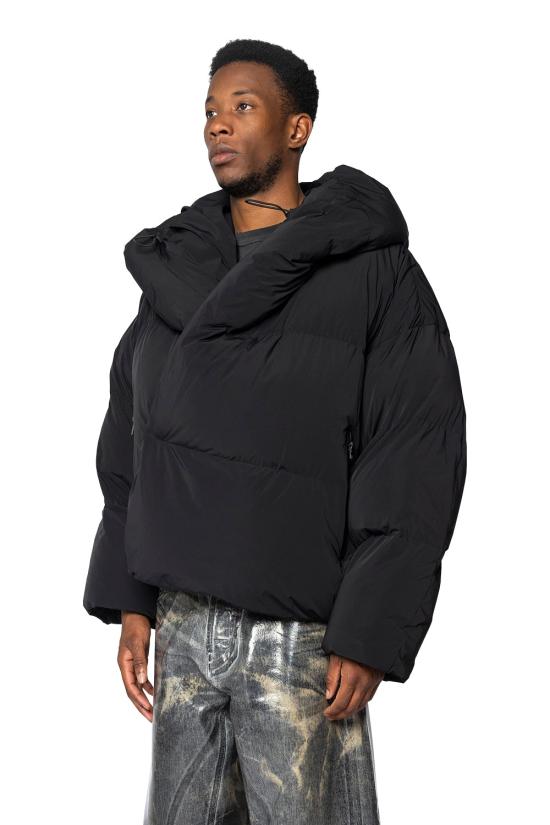 25FW 디젤 자켓 A210700QMBB9XX BLACK DOM - DIESEL