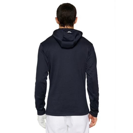  제이린드버그 긴팔 티셔츠 GMJS11963 6855 JL NAVY DOM - J LINDEBERG