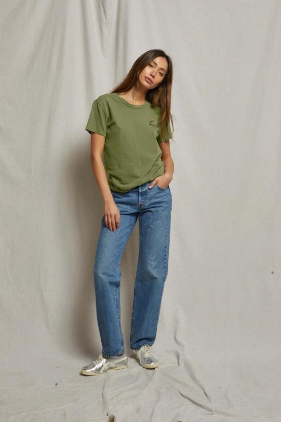  퍼펙트 화이트 티 반팔 티셔츠 할리 티 - PERFECT WHITE TEE