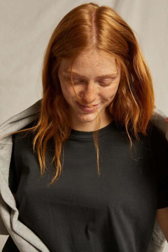  퍼펙트 화이트 티 반팔 티셔츠 할리 티 - PERFECT WHITE TEE