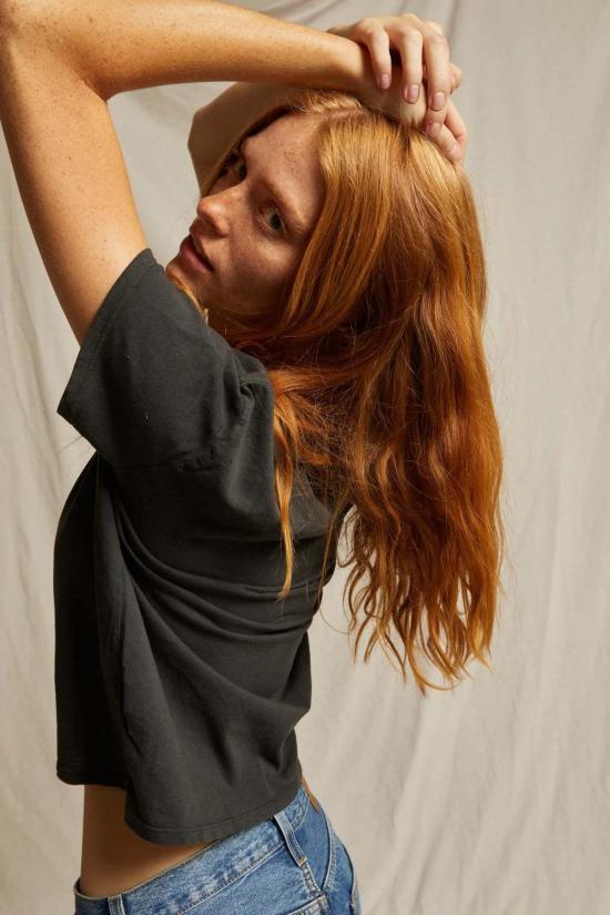  퍼펙트 화이트 티 반팔 티셔츠 할리 티 - PERFECT WHITE TEE