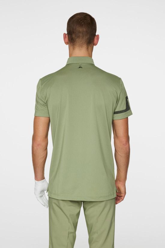  제이린드버그 폴로 티셔츠 GMJT11827M311 OIL GREEN DOM - J LINDEBERG